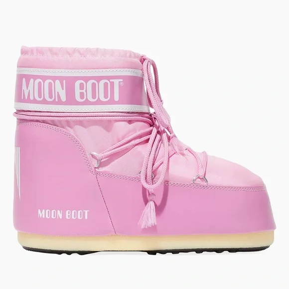 Moon Boot Icon Low 2 Snowboots in Pink - Picture 1 of 7
